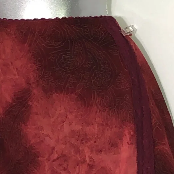 Rampage slip skirt lace on sides gold paisley - Picture 5 of 8